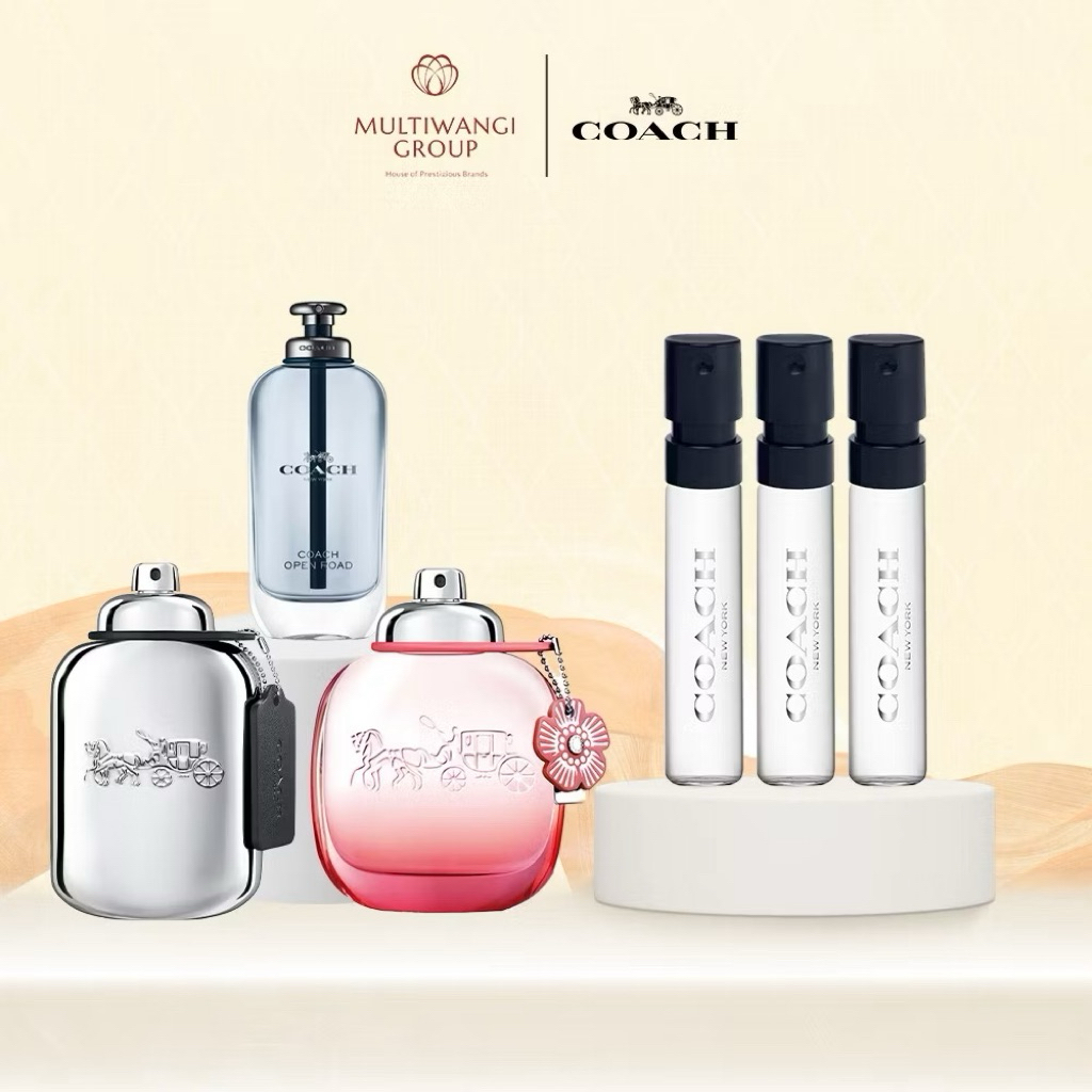 [MWA-0002] Coach Perfume Vial 1,2ml/2ml - Paket 3pcs