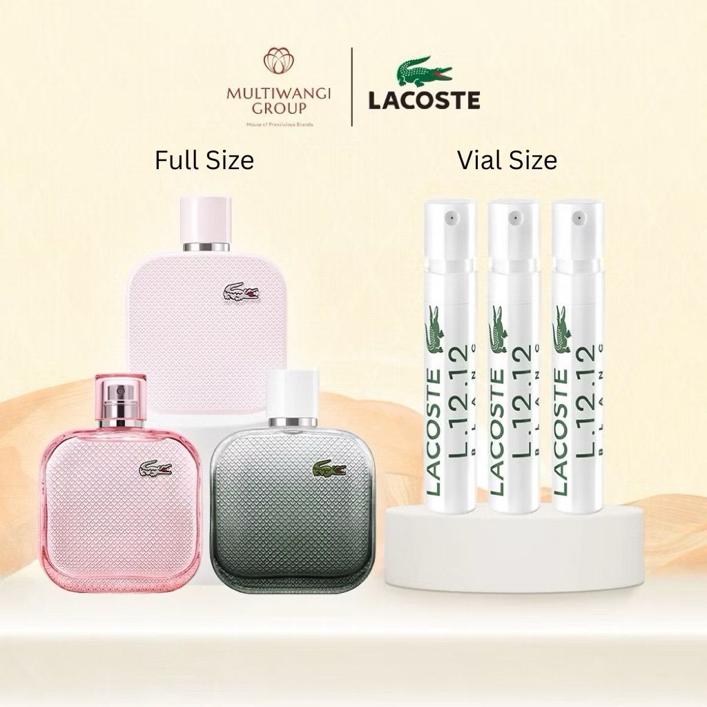 [MWA-0016] Lacoste Perfume Discovery Vial 1.2ml/2ml - Paket 3pcs