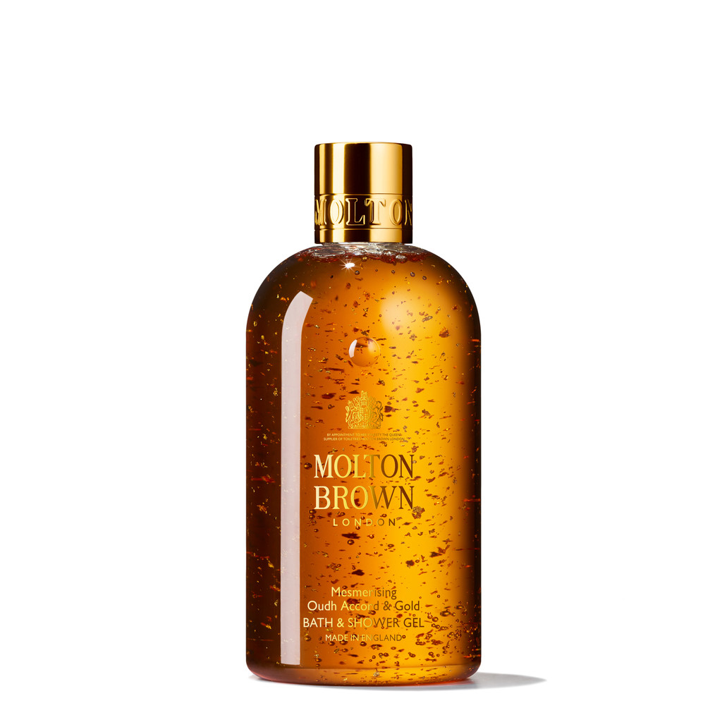 [MWA-0030] Molton Brown Mesmerising Oudh Accord & Gold EDP Shower Gel 300 ml