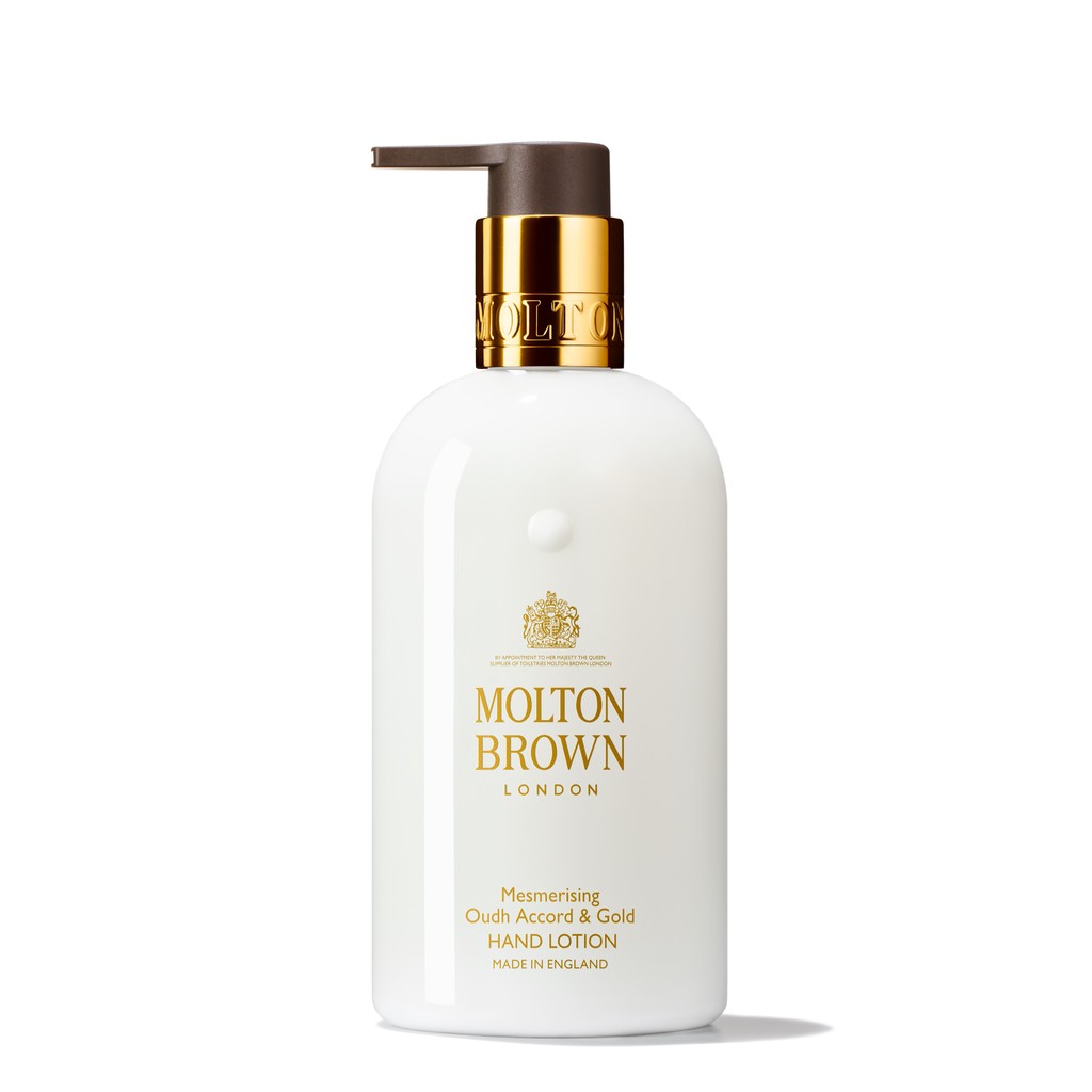 [MWA-0072] Molton Brown Mesmerising Oudh Accord & Gold EDP Hand Lotion 300 ml
